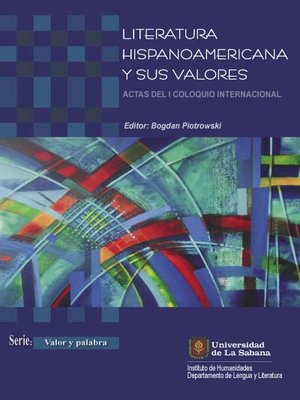 cover image of Literatura hispanoamericana y sus valores